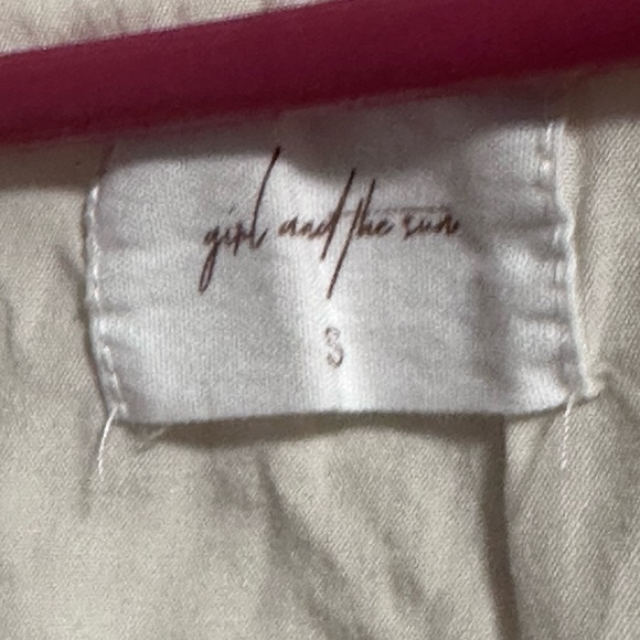 Cream V-Neck Gathered Waist Maxi Dress - Picture 5 of 8